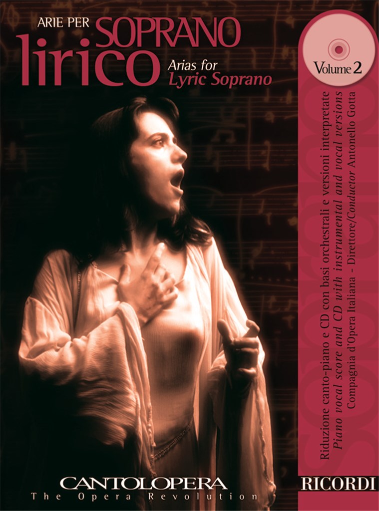 Cantolopera: Arie Per Soprano Lirico Vol. 2